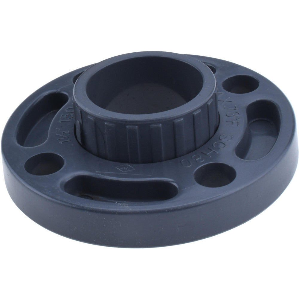 Pro-Source 90381600609 1-1/2" Pipe, 5" OD, PVC Socket Pipe Flange