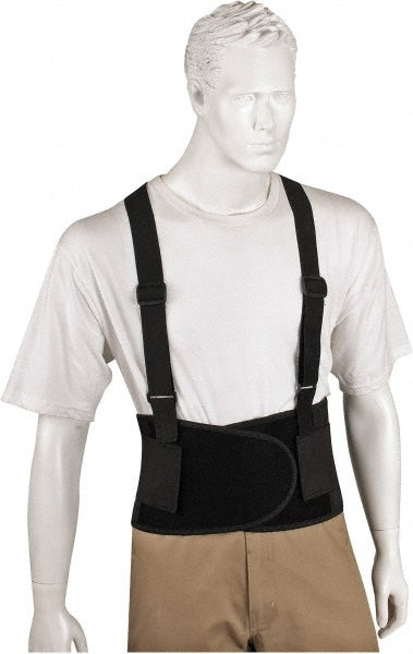 Valeo VI4675LG Series ™VEE7™ Back Support Belt with Adjustable Shoulder Straps, Large, 42 to 56" Waist, 7" Belt Width