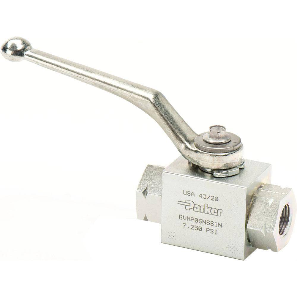 Parker BVHP06NSS1N Standard Manual Ball Valve 3/8" Pipe