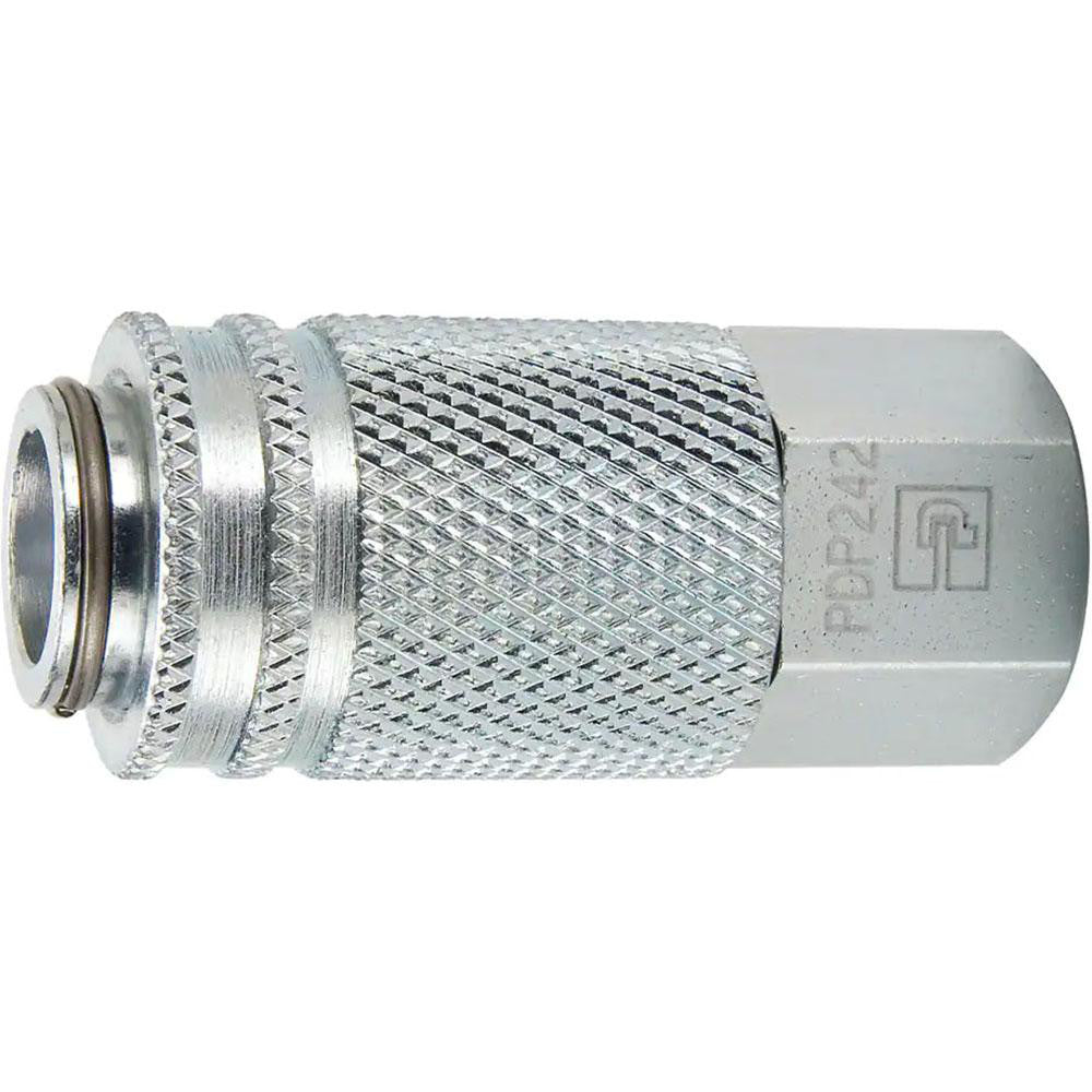 Parker PD242 Hydraulic Hose Female Pipe Rigid Fitting Hose Size 1/8", 1/4-18 Thread, 6,000 psi