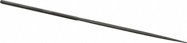 Grobet 31.529 Swiss-Pattern File 6-1/4" OAL, Cut 4, Half Round