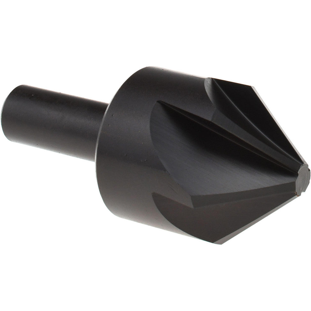 Keo 919-000-358 Countersink 1-1/4" Head Dia, 82.00 deg Included Angle, 6 Flute, High-Speed Steel, Right Hand Cut
