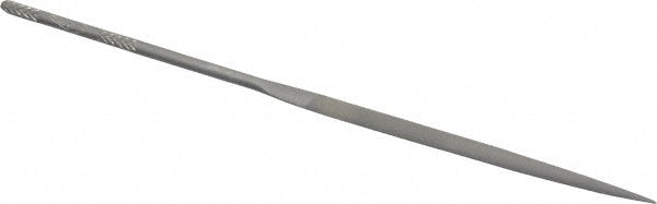 Nicholson T37451 Swiss-Pattern File 5-1/2" OAL, Cut 2, Half Round