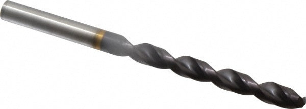 Guhring 9005300075400 Jobber Length Drill Bit 19/64" Dia, 130 °, Powdered Metal