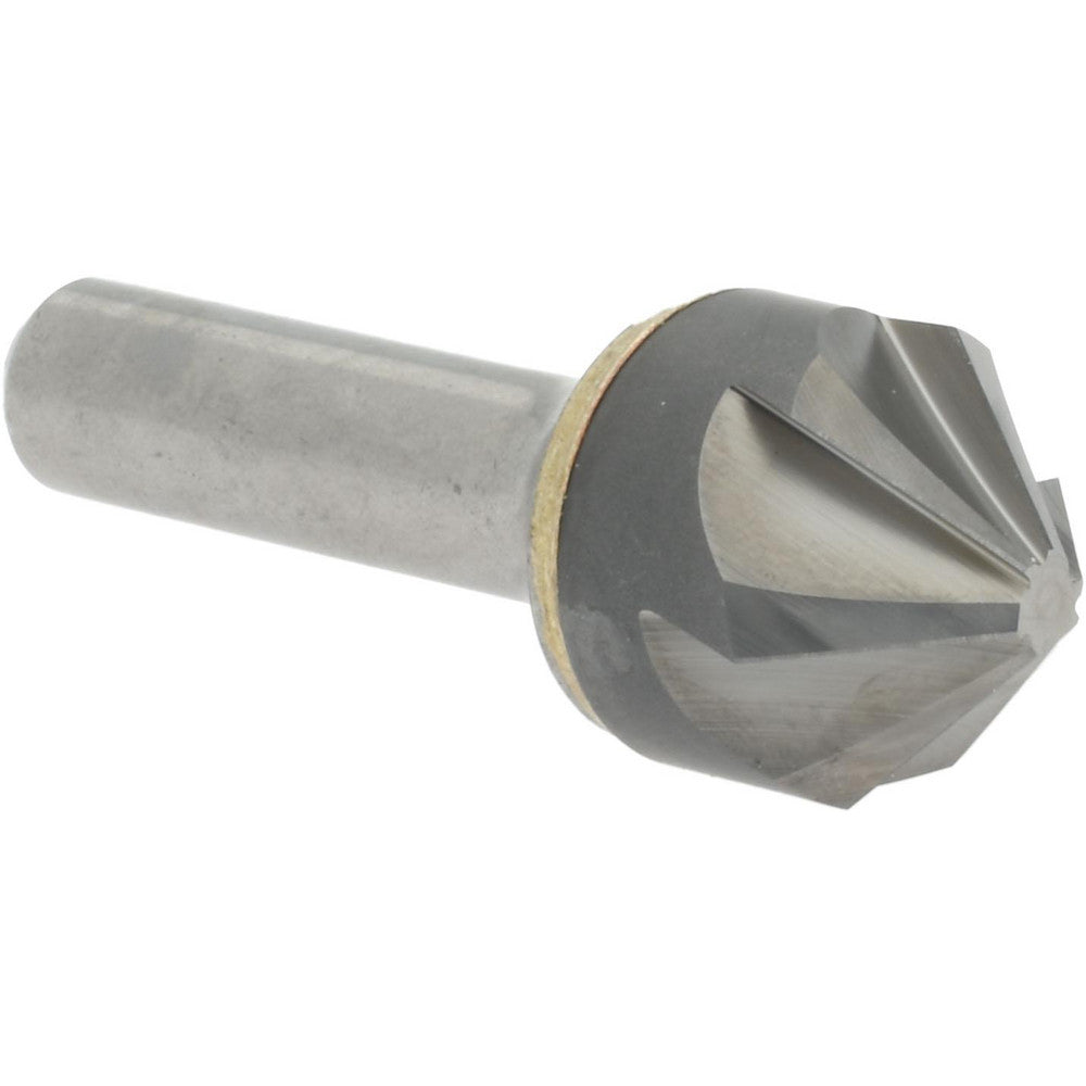 MADE IN USA-COUNTERSINKS C6NC-1-90 Countersink 1" Head Dia, 90.00 deg Included Angle, 6 Flute, Solid Carbide, Right Hand Cut
