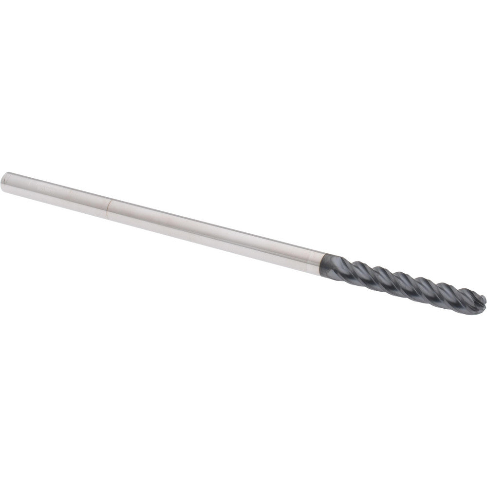 Accupro 60339413 Ball End Mill 0.25" Dia, 1.5" LOC, 4 Flute, Solid Carbide