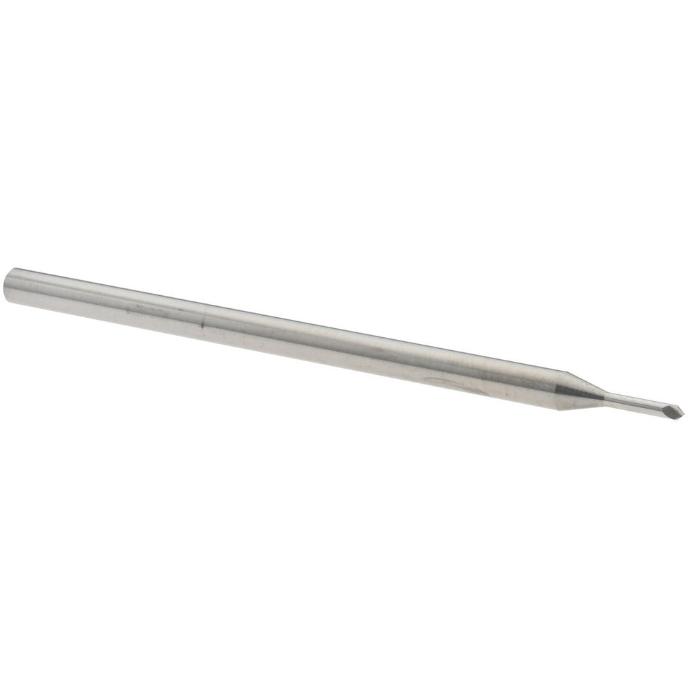Harvey Tool 996845 Chamfer Mill 3/64" Dia, 1/8" Shank Dia, 90 deg, 2 Flute, Solid Carbide, Single End