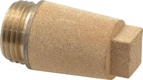 Legris 0670 00 21 Pneumatic Threaded Silencer Muffler 1/2" BSPP, 11 CFM, 108 dB
