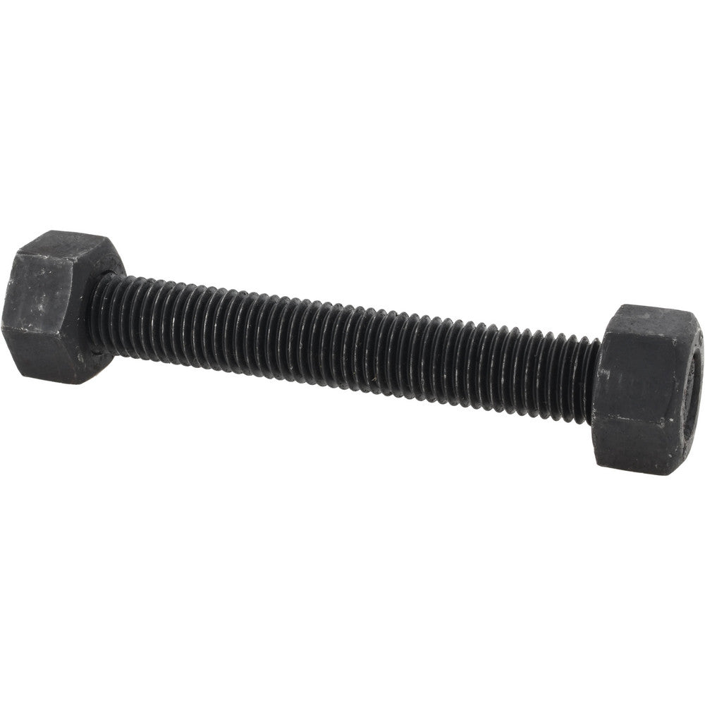 Value Collection K74000084 1-8, 4-1/2" Long, Uncoated, Steel, Fully Threaded Stud with Nut