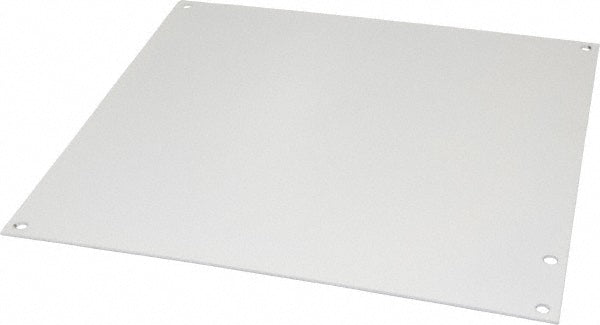 Cooper B-Line 78205179370 10-7/8" OAW x 10-7/8" OAH Powder Coat Finish Electrical Enclosure Nonperforated Panel