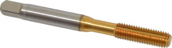 Guhring 9039410063500 Thread Forming Tap 1/4-28 UNF, 2B/2BX Class of Fit, Modified Bottoming, Cobalt, TiN Coated