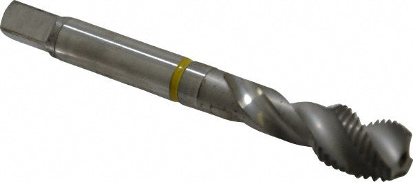 Guhring 9039050111130 Spiral Flute Tap 7/16-20, UNF, 3 Flute, Modified Bottoming, 2B Class of Fit, Cobalt, Bright/Uncoated