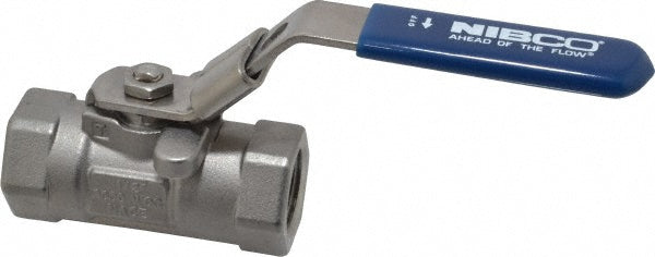 NIBCO NL943K6P Standard Manual Ball Valve 1/2" Pipe, Reduced Port