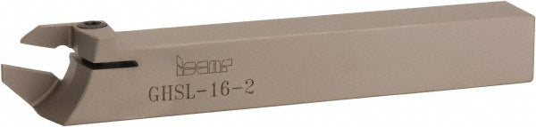 Iscar 2800494 Indexable Grooving Toolholder GHSL 16-2, External, Left Hand, 32 mm Max Workpiece Dia