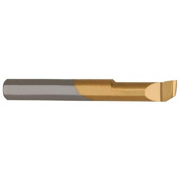 Carmex MTR8R0.2L22 Boring Bar 0.3200" Min Bore, 0.8700" Max Depth, Right Hand, 0.1575" Shank Dia, Solid Carbide