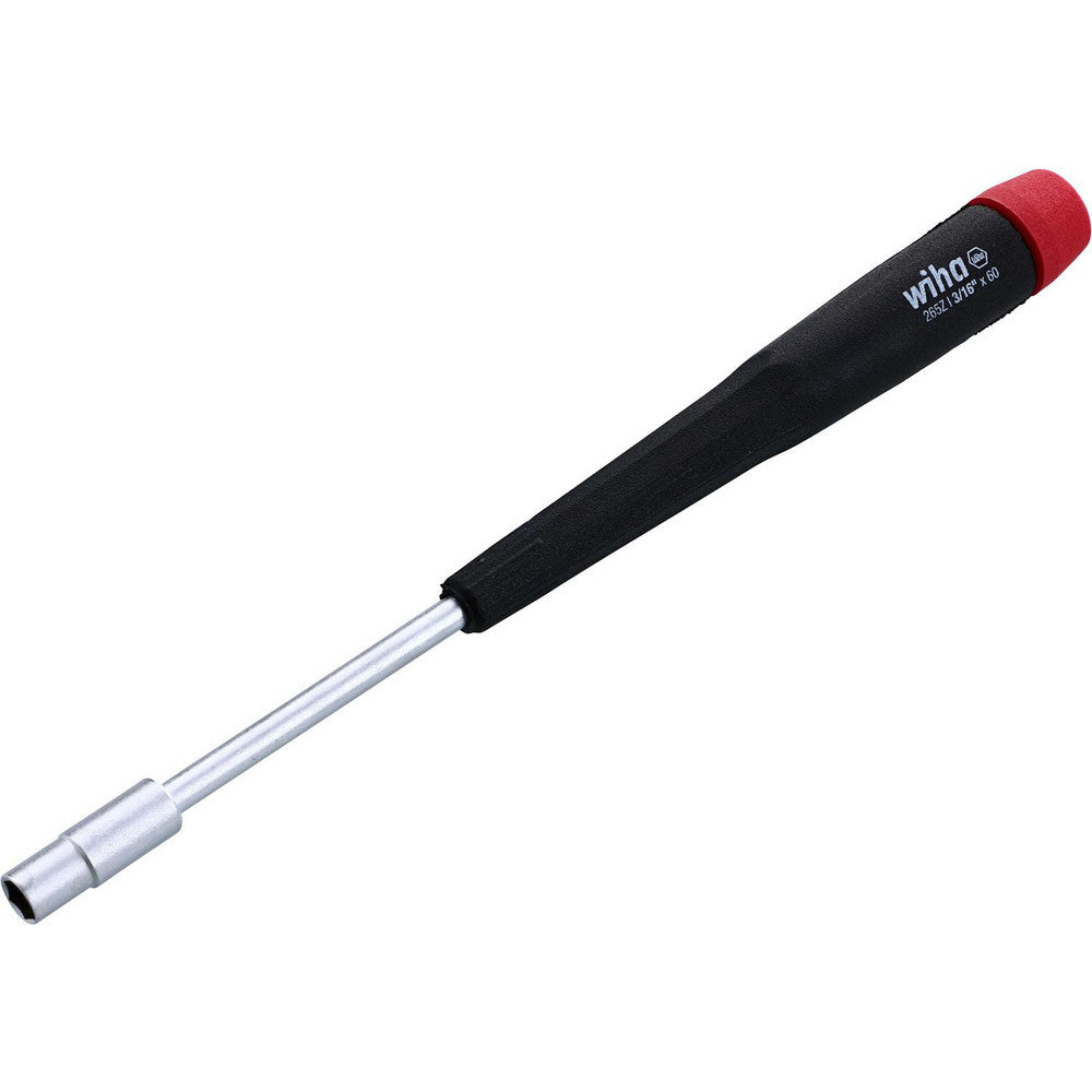 Wiha 26547 Nut Drivers Tool Type Precision Nutdriver Size (Decimal Inch) 3/16 Shaft Type Solid Shaft Shaft Length 2.3622 Overall Length (Inch) 6 Handle Type Contoured