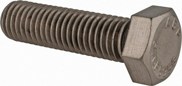 Value Collection R56000228 Hex Head Cap Screw 5/8-11 x 2-1/4", Grade 316 Stainless Steel, Uncoated