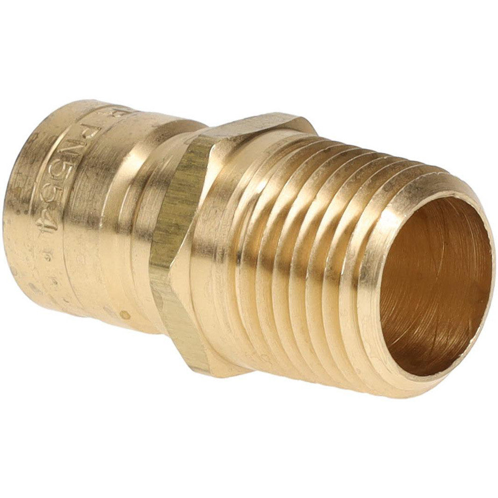 Parker PN554 Hydraulic Hose Male Pipe Rigid Nipple Fitting 1/2", 1/2", 200 psi