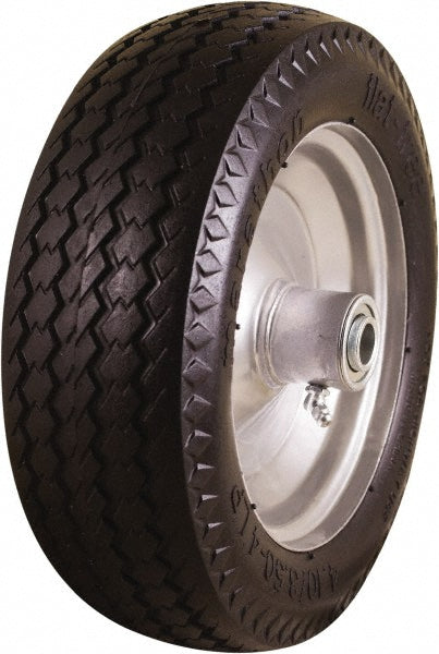 Marathon Industries 00011 3-19/64" Wide x 10-1/2" High x 4" Deep Flat Free Hand Truck Tire