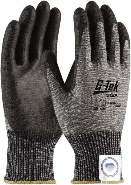 PIP 19-D326/L Cut, Puncture & Abrasion-Resistant Gloves G-Tek® 3GX® 19-D326, Size Large, ANSI Cut A3, ANSI Puncture 3, Polyurethane, Dyneema Pheonix