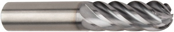 Kennametal 5607206 Ball End Mill 1/2" Dia, 1-1/4" LOC, 6 Flute, Solid Carbide