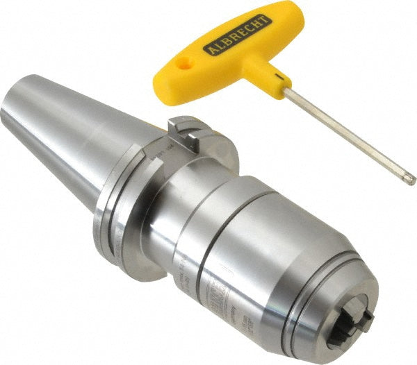 Albrecht 75404 Drill Chuck 1/32 to 5/8" Capacity, Integral Shank Mount, CAT40