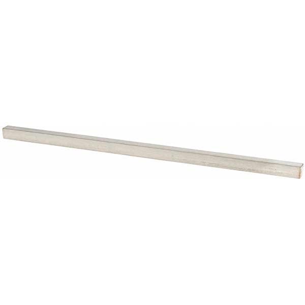 Value Collection KP1914 Undersized Key Stock 7/16" High, 7/16" Wide, 12" Long, 18-8 Stainless Steel
