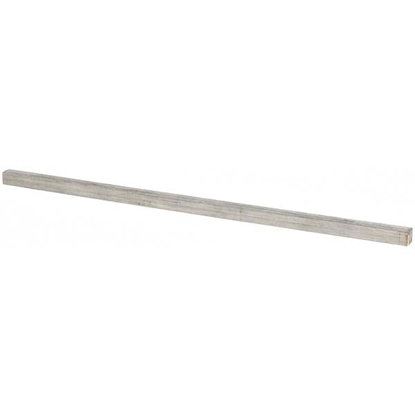 Value Collection KP1913 Undersized Key Stock 3/8" High, 3/8" Wide, 12" Long, 18-8 Stainless Steel