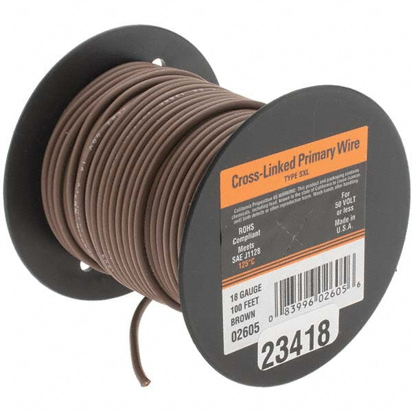 EastPenn 23418 18 AWG, 100' OAL, Hook Up Wire
