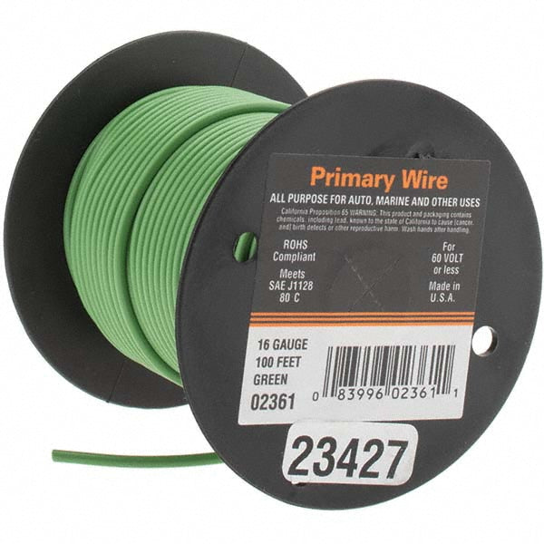 EastPenn 23427 16 AWG Automotive Plastic Insulated, Single Conductor Wire