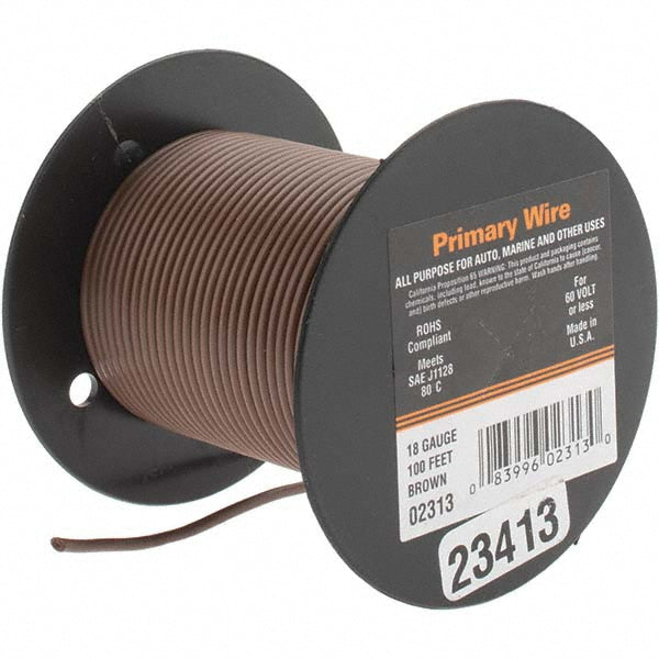 EastPenn 23413 18 AWG, 100' OAL, Hook Up Wire