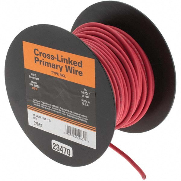 EastPenn 23470 10 AWG, 100' OAL, Hook Up Wire
