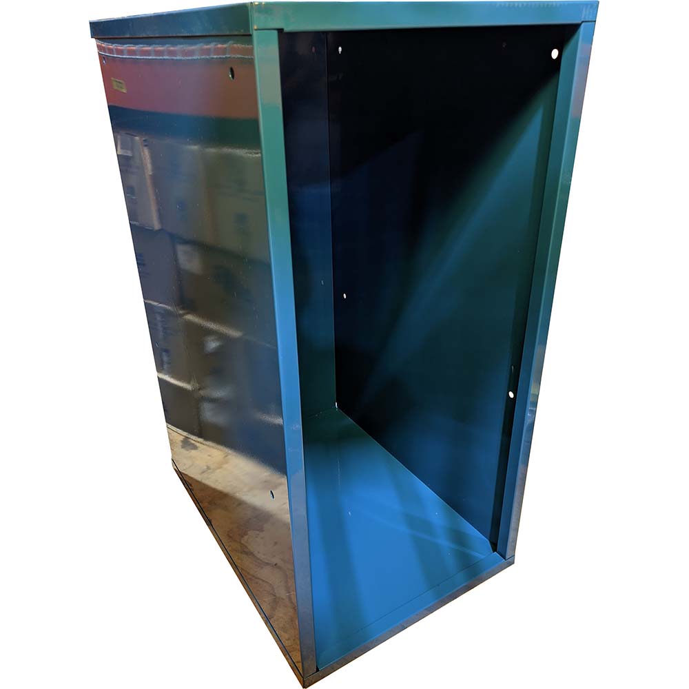 Durham 581-04 End Unit for Workstations, Steel
