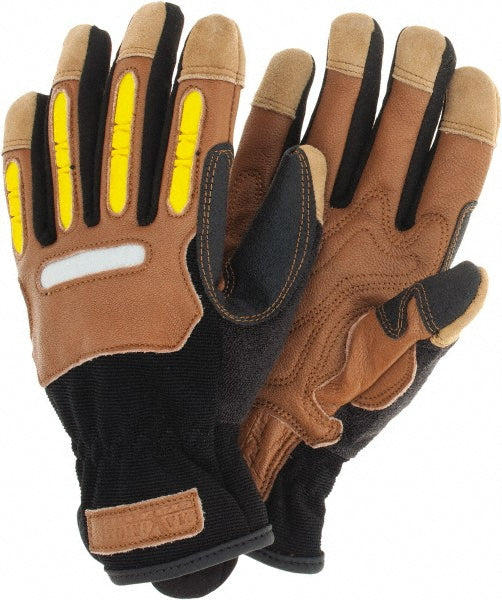 PIP 120-4200/M Leather/Spandex/Lycra Work Gloves
