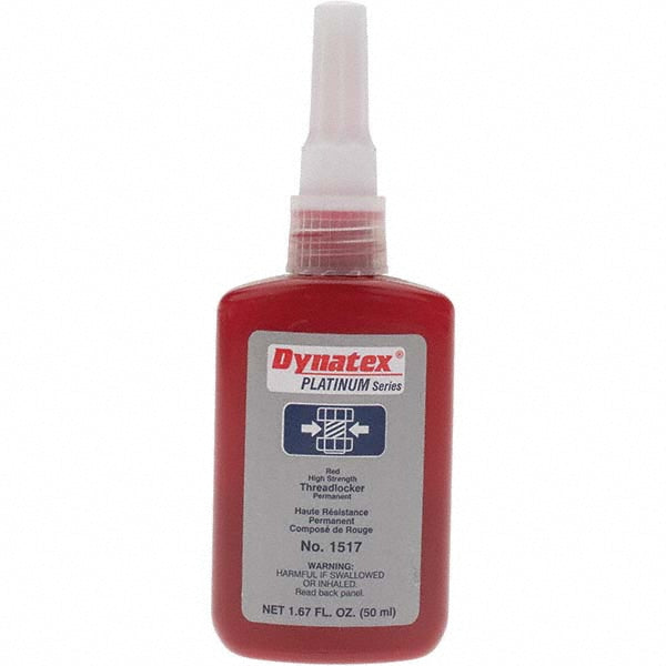 Barnes Distribution BD1517 Threadlocker Red, Liquid, 50 mL, Bottle