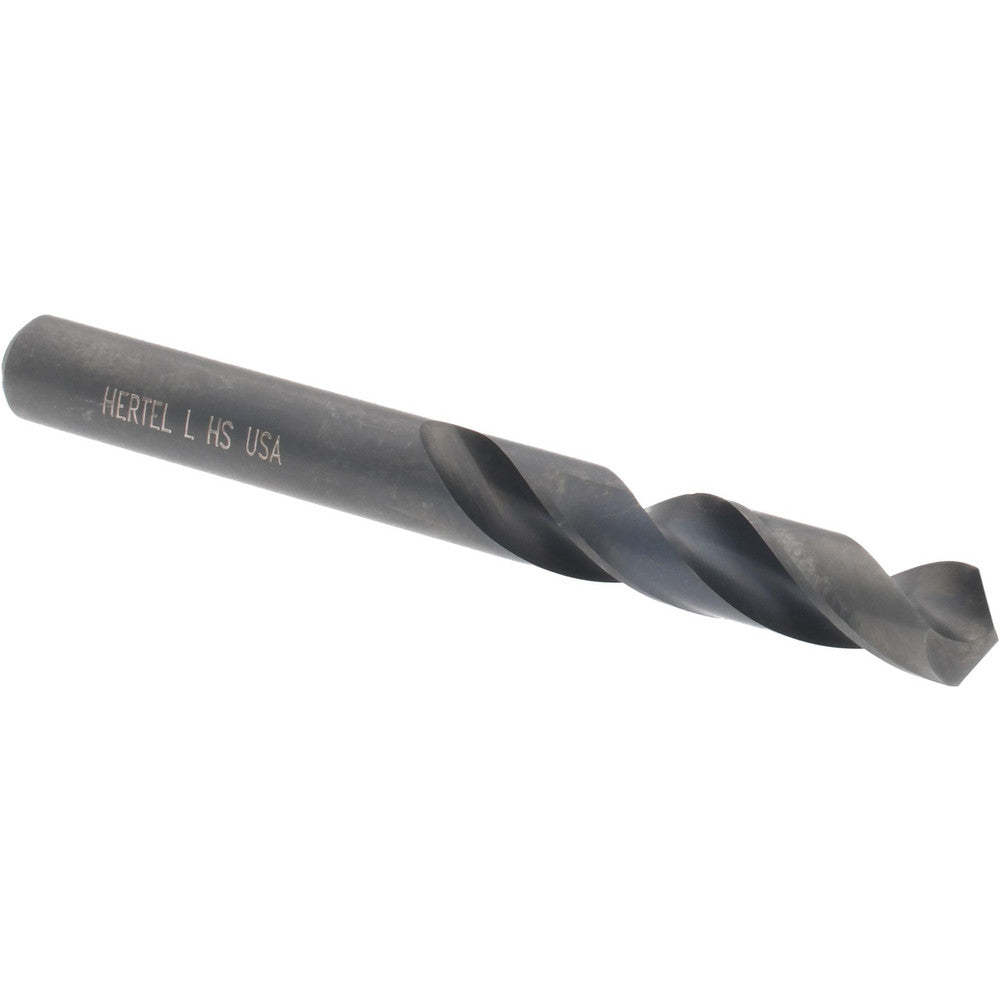Hertel 61698957 Screw Machine Length Drill Bit 0.29" Dia, 118 °, High Speed Steel