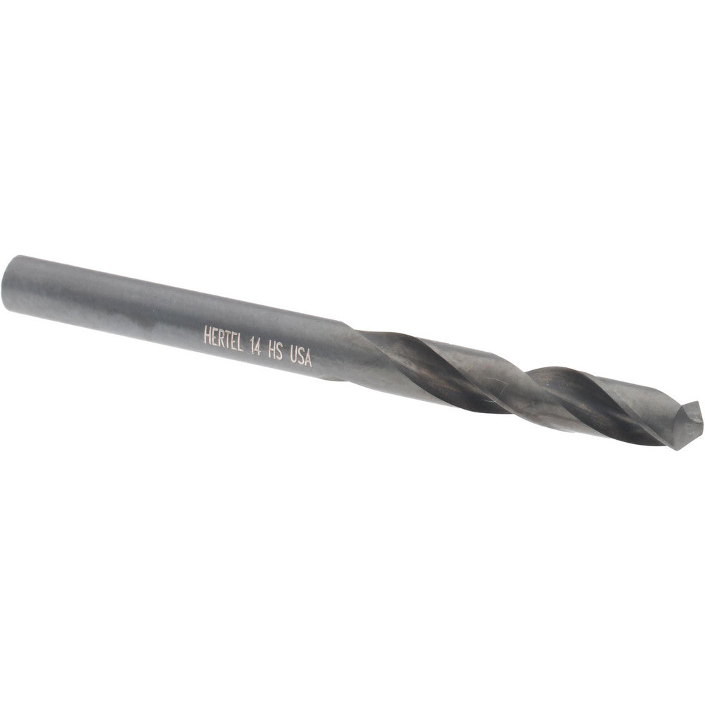 Hertel 61699377 Screw Machine Length Drill Bit 0.182" Dia, 118 °, High Speed Steel