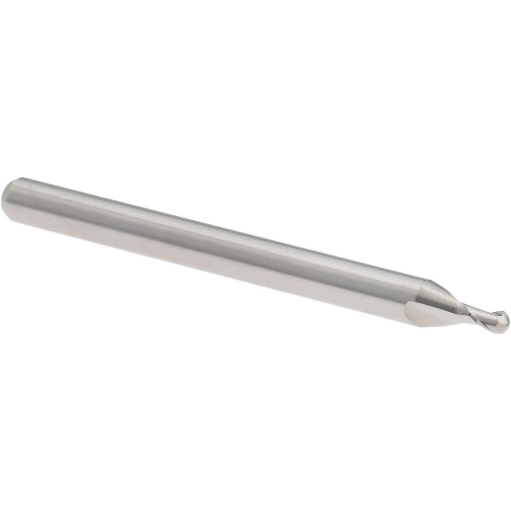 Accupro 14797438 Ball End Mill 1/16" Dia, 0.0940" LOC, 2 Flute, Solid Carbide