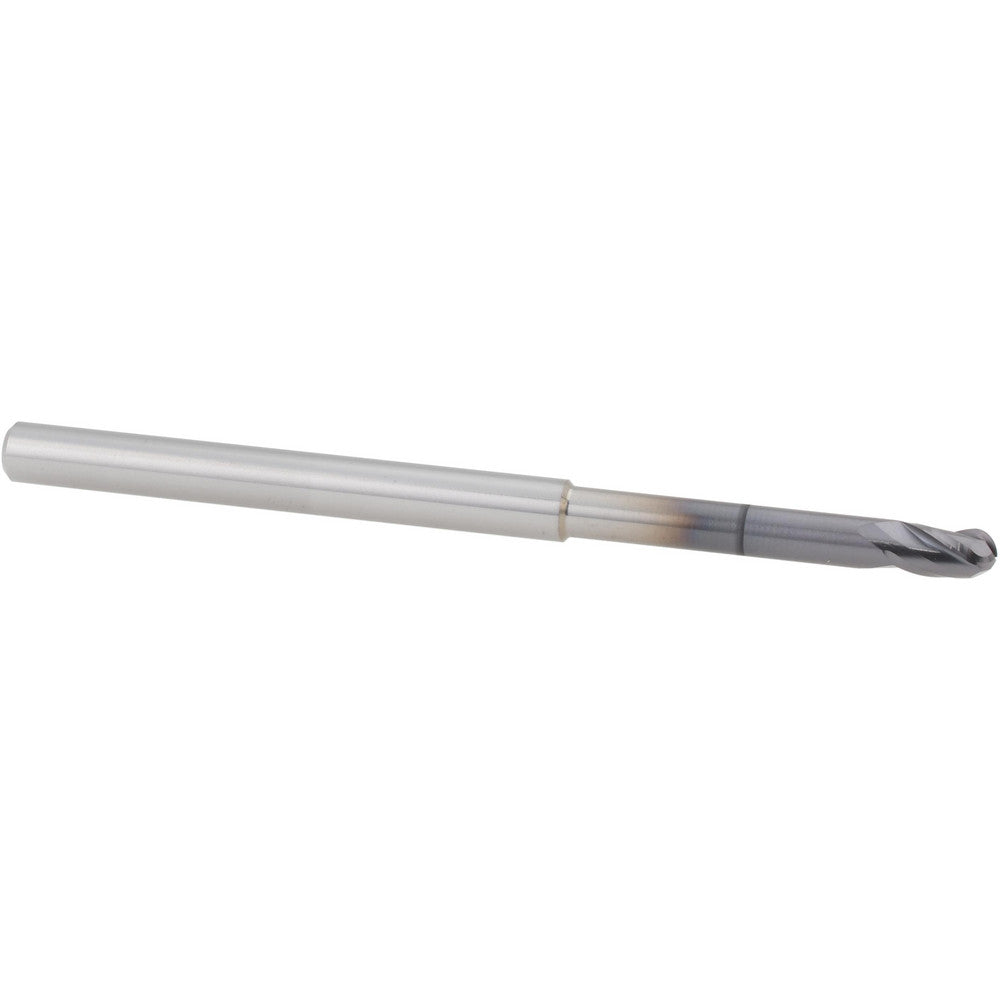 Accupro 14881874 Ball End Mill 5/32" Dia, 15/64" LOC, 3 Flute, Solid Carbide