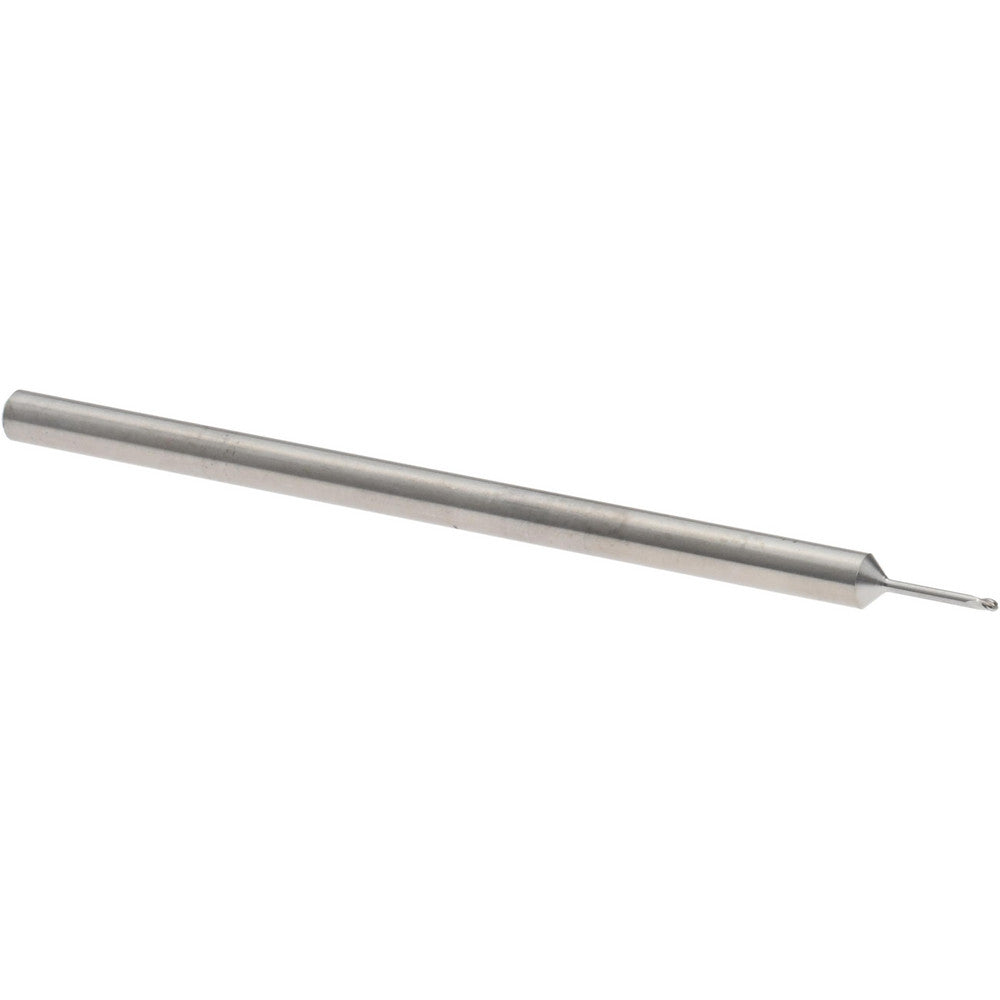 Accupro 14881897 Ball End Mill 1/32" Dia, 0.0460" LOC, 3 Flute, Solid Carbide
