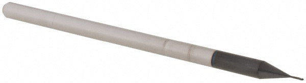 Accupro 14881909 Ball End Mill 0.0156" Dia, 0.022" LOC, 3 Flute, Solid Carbide