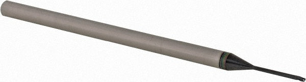 Accupro 14881964 Ball End Mill 0.0312" Dia, 0.046" LOC, 3 Flute, Solid Carbide