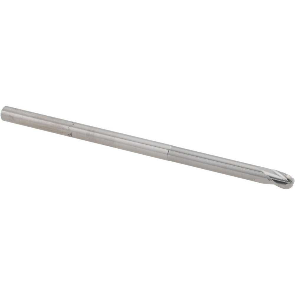 Accupro 14881982 Ball End Mill 1/8" Dia, 3/16" LOC, 3 Flute, Solid Carbide