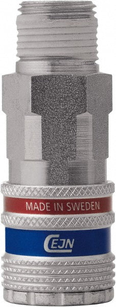 CEJN 10 320 2452 Pneumatic Hose Coupling 1/4" Thread, 1/4" Body Dia, High Flow Interchange