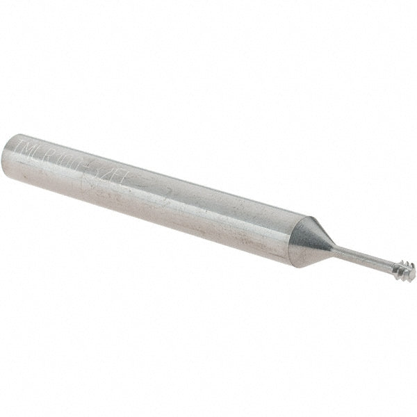 Scientific Cutting Tools, Inc. TMLR100-32EL Helical Flute Thread Mill #6-32, Internal, 3 Flute, 0.2500" Shank Dia, Solid Carbide