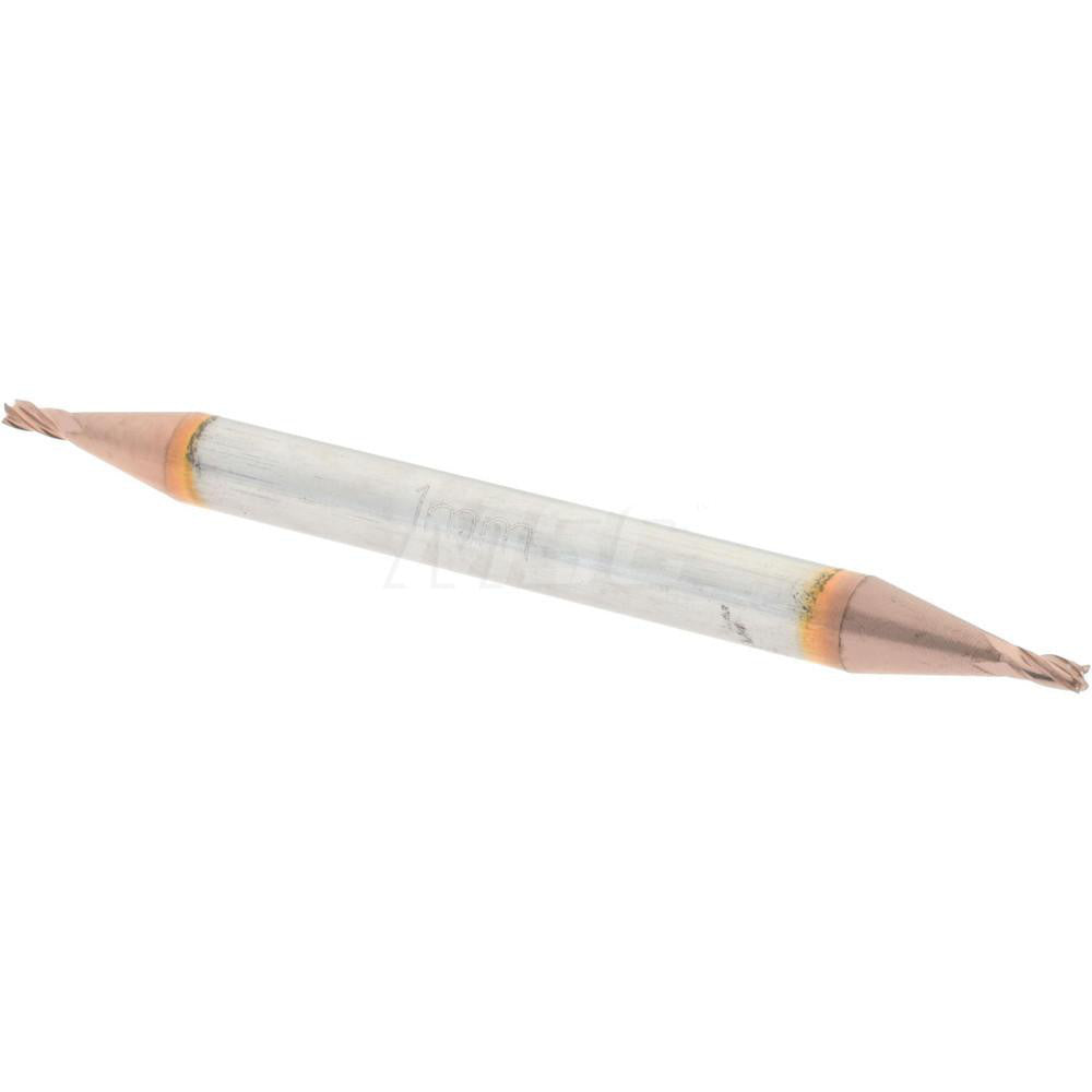Accupro 62003009 Square End Mill 0.0394'' Dia, 0.0787'' LOC, 4 Flutes, Solid Carbide