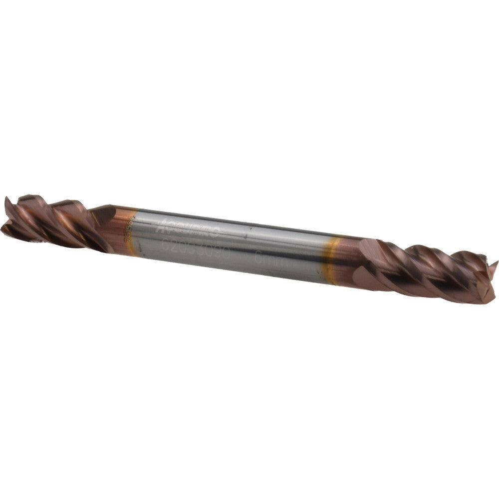 Accupro 62003090 Square End Mill 0.2362'' Dia, 0.4724'' LOC, 4 Flutes, Solid Carbide