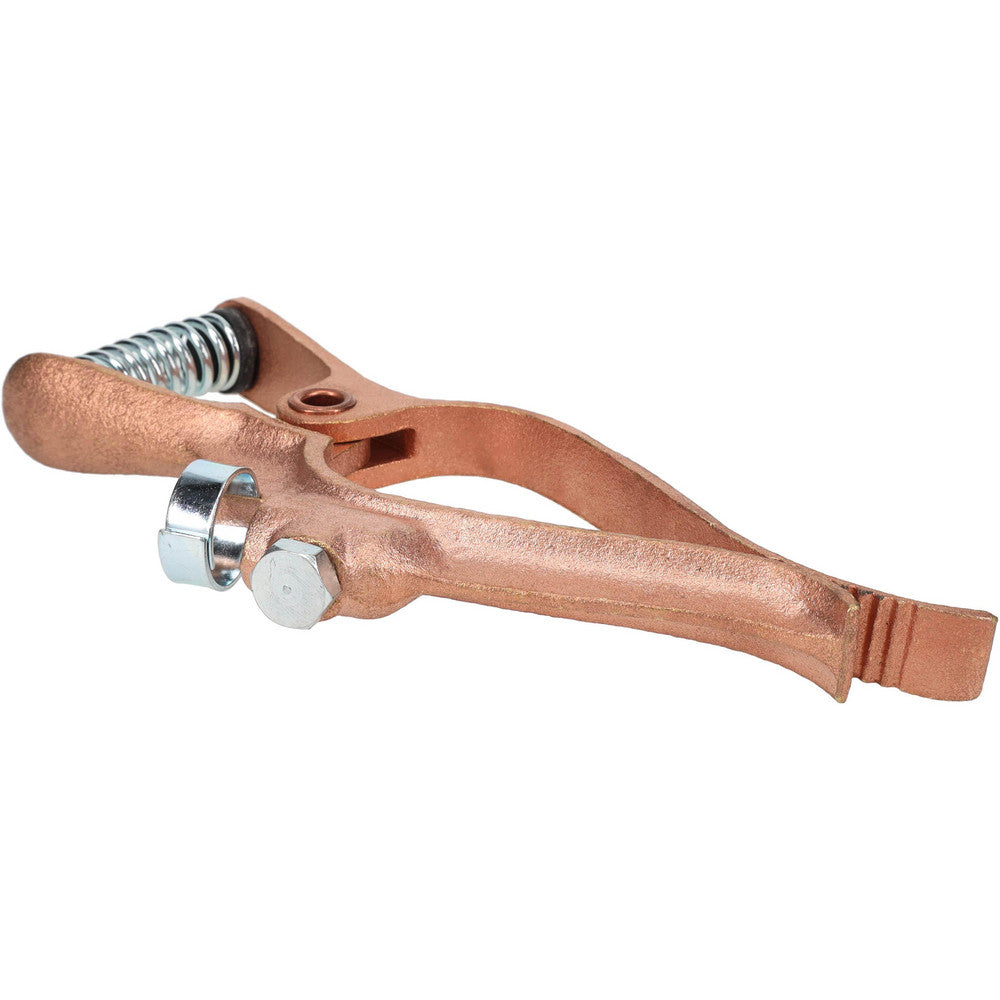 Techniweld USA GCT500 2 Inch Jaw Opening, 5-1/4 Inch Jaw Depth, 500 Amp Rating, Copper Welding Ground Clamp