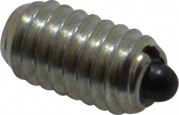 Vlier M56 Threaded Spring Plunger 5/16-18, 0.562" Thread Length, 0.135" Dia, 0.084" Projection