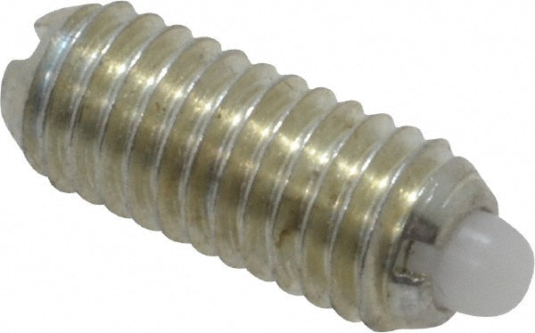 Vlier NM52 Threaded Spring Plunger #10-32, 0.468" Thread Length, 0.093" Dia, 0.065" Projection